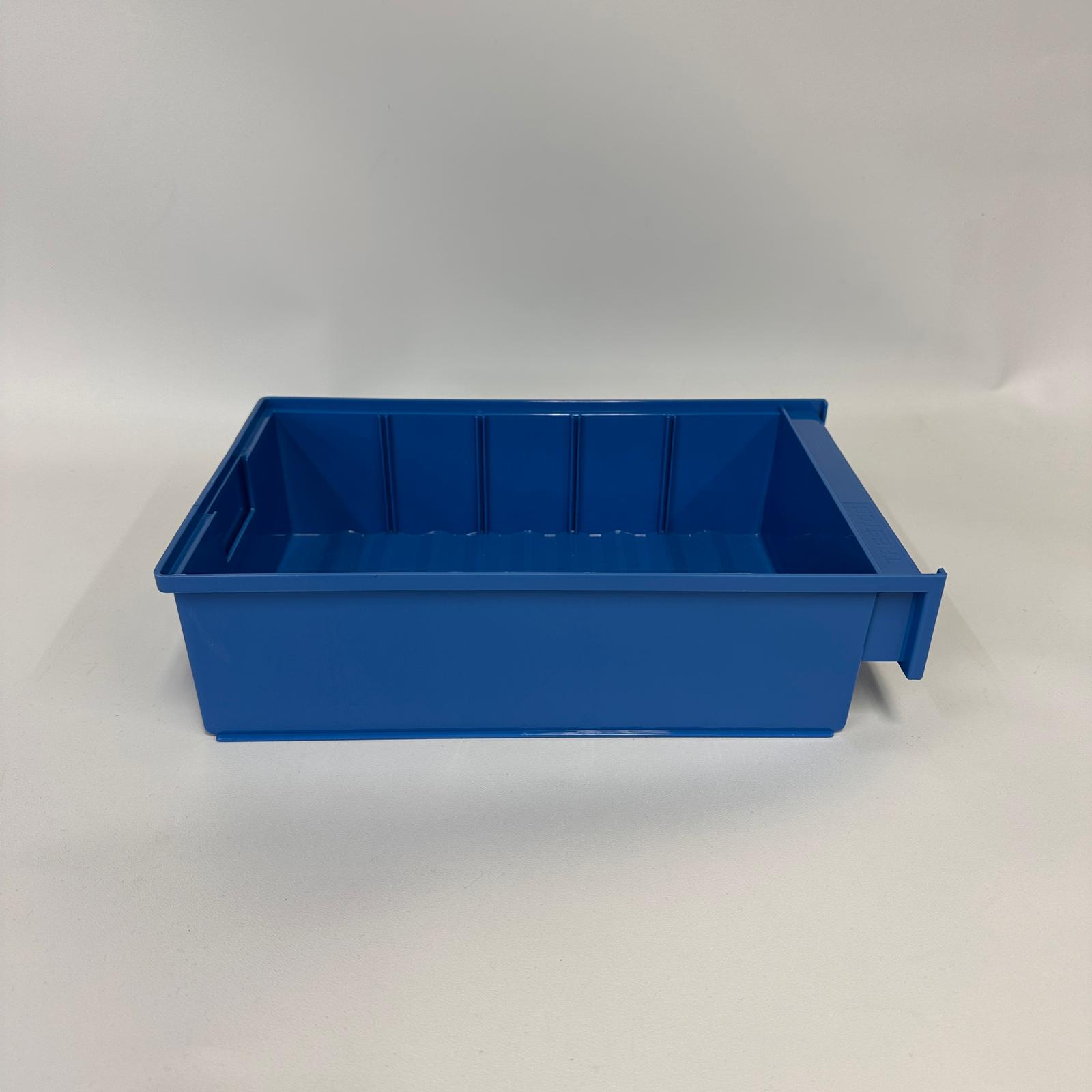 Treston magazijnbak 300 x 186 x 82 mm blauw - Afbeelding 2