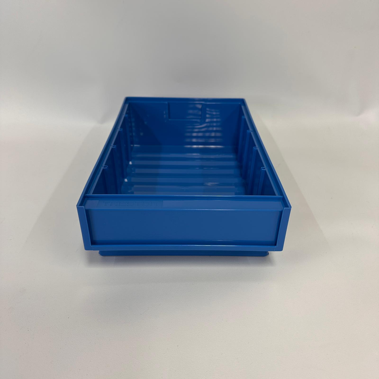 Treston magazijnbak 300 x 186 x 82 mm blauw - Afbeelding 3