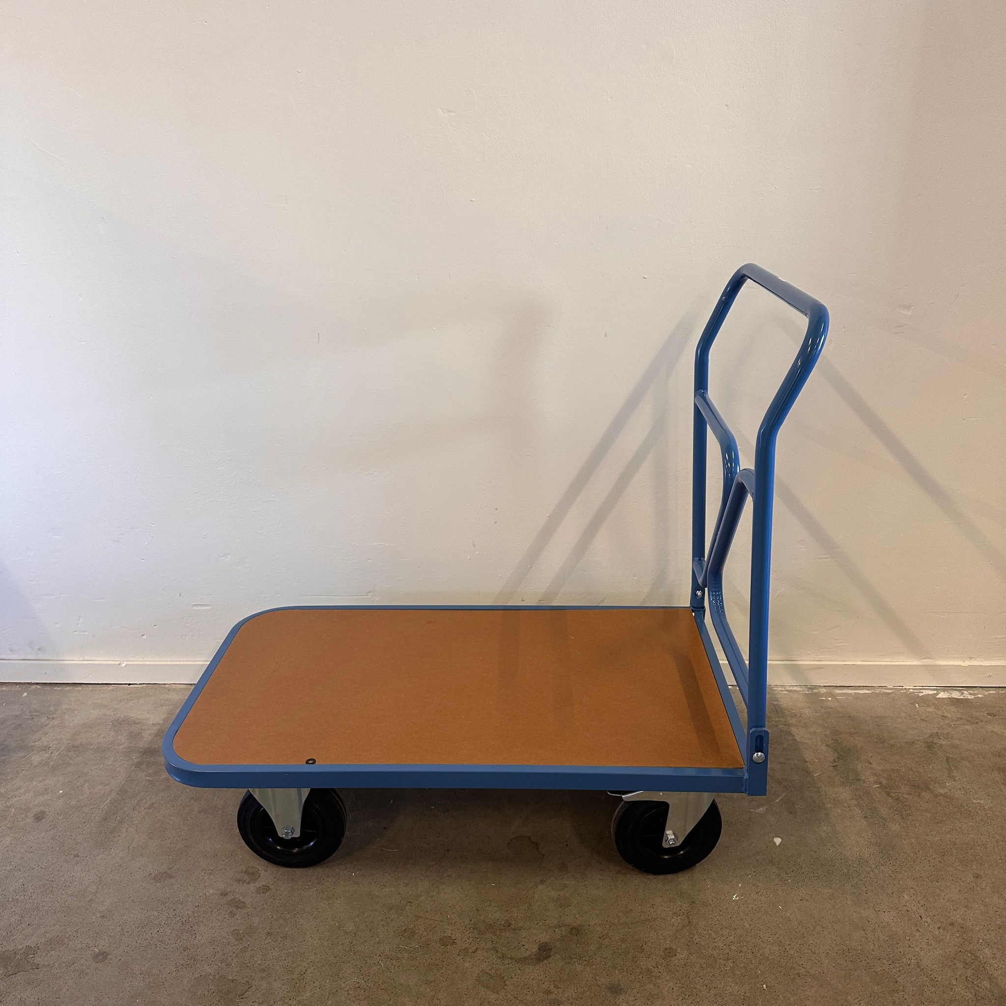 Ergonomische plateauwagen met vaste duwbeugel - Laadvermogen 250 kg - Afbeelding 5