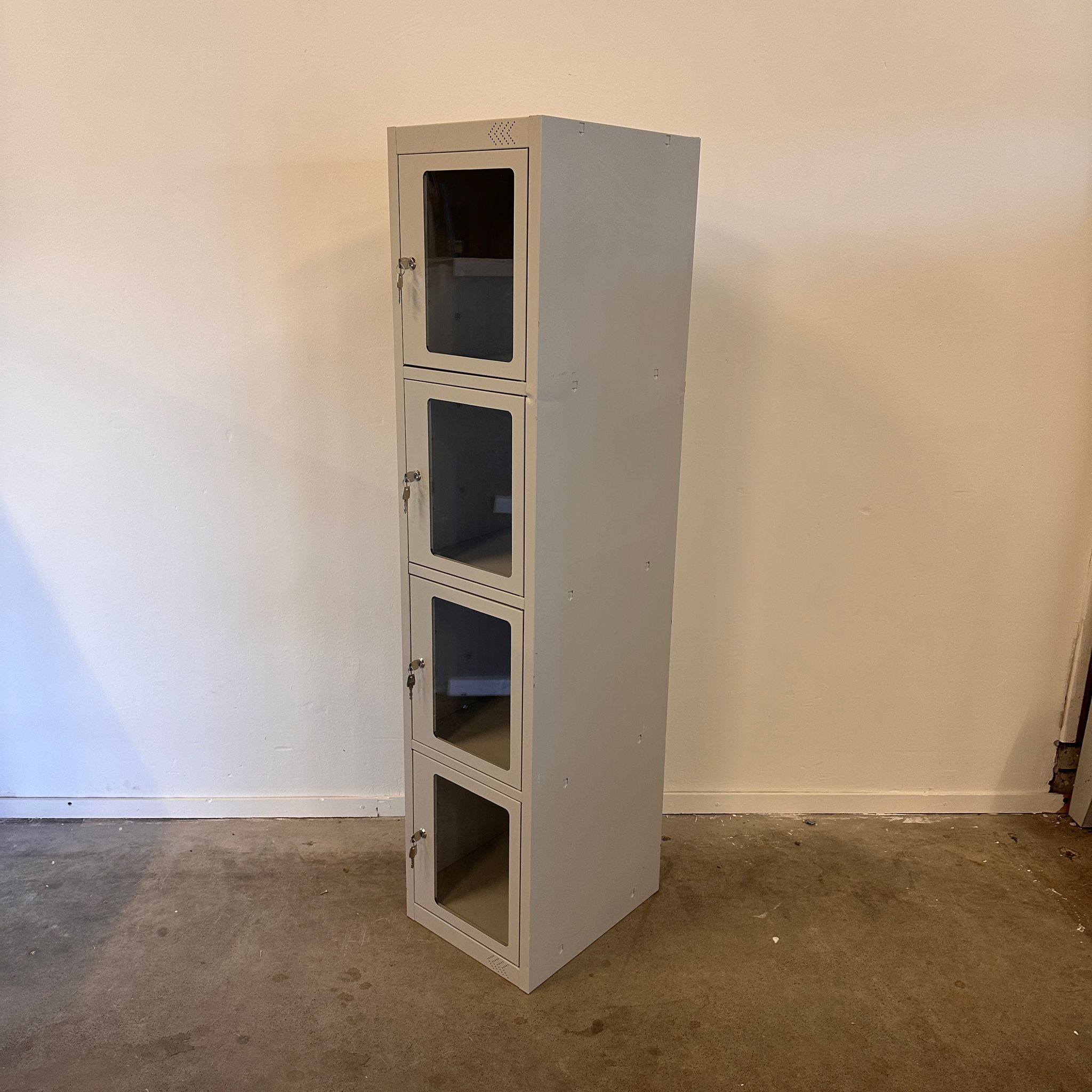 Garderobekast met transparante deur 4 vakken - Afbeelding 4