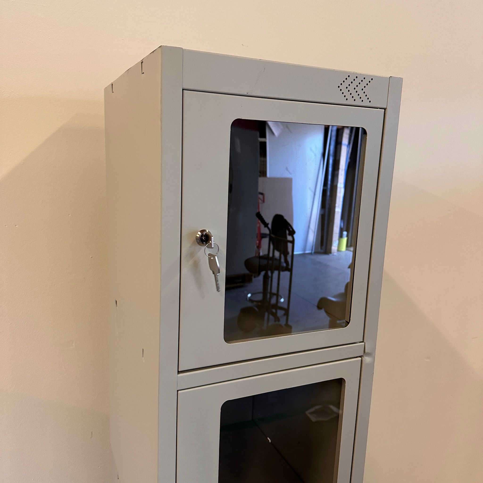 Garderobekast met transparante deur 4 vakken - Afbeelding 5