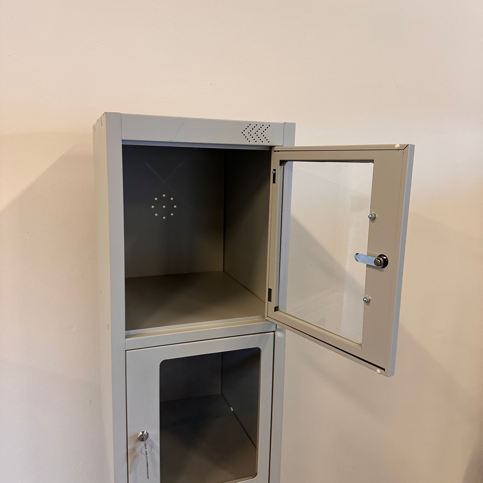 Garderobekast met transparante deur 4 vakken - Afbeelding 6