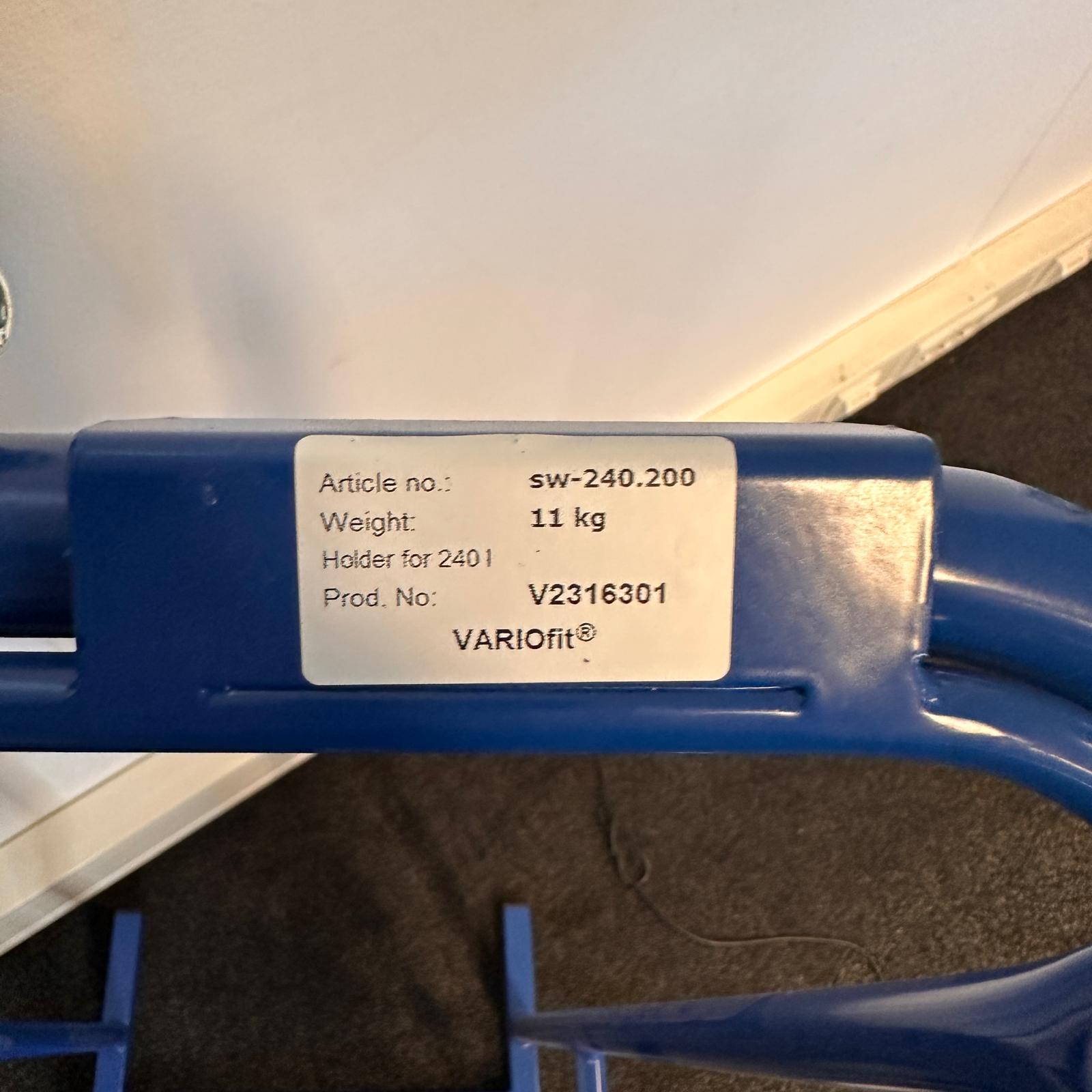 Prullenbak voor platic zak 240 L - Afbeelding 5