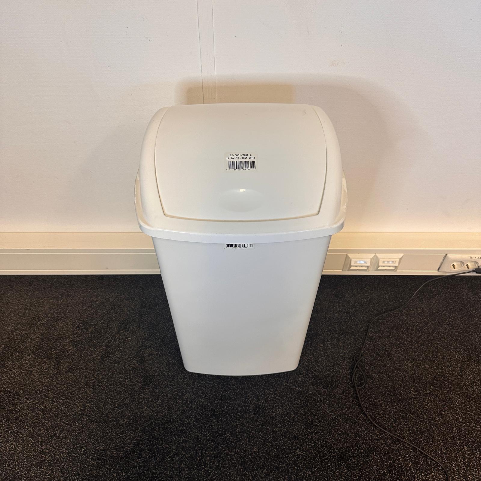 Hygiënische afvalbak met tuimeldeksel 50 l - Afbeelding 4