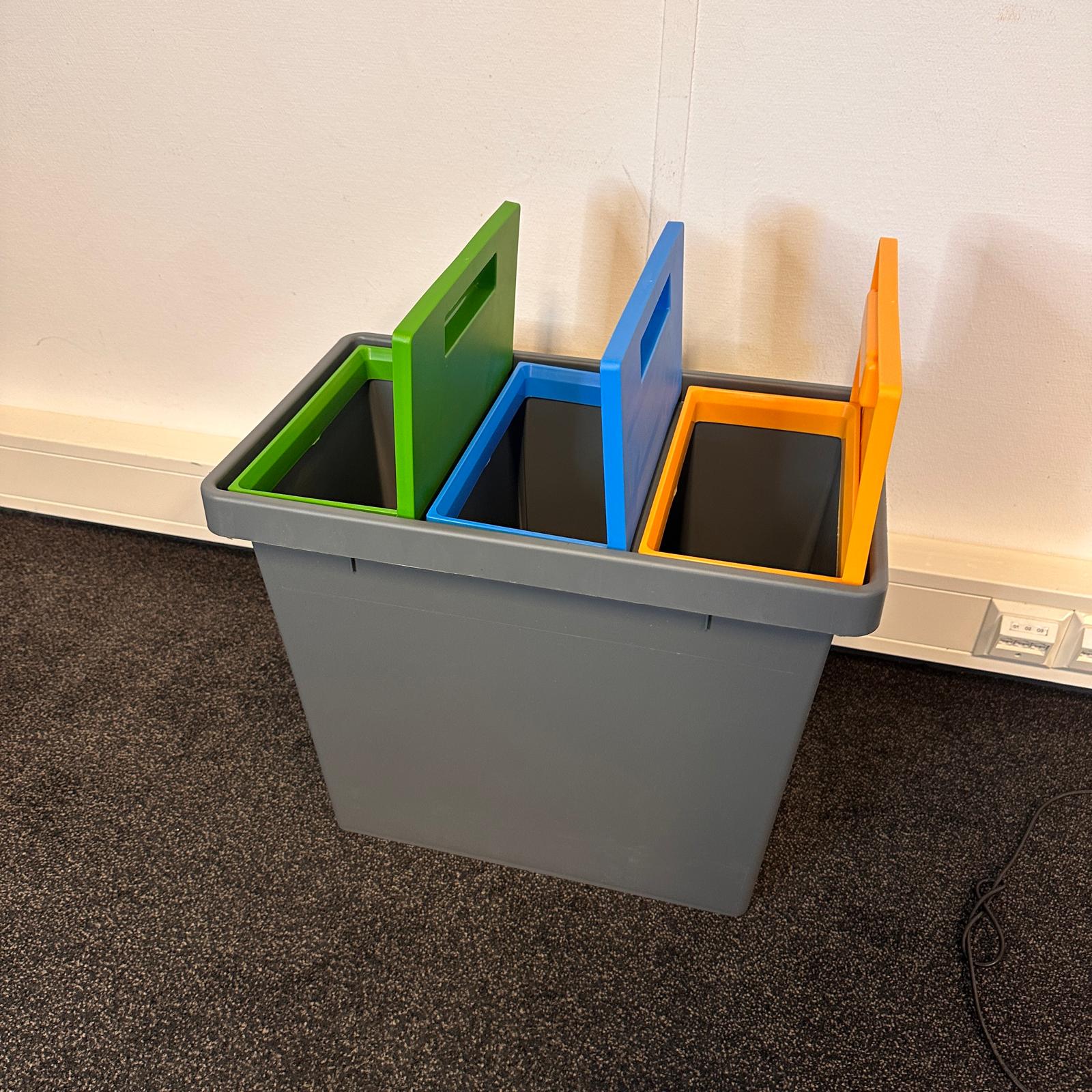 Afvalscheidingsbak Polymax 40 ltr Vepabins - Afbeelding 3