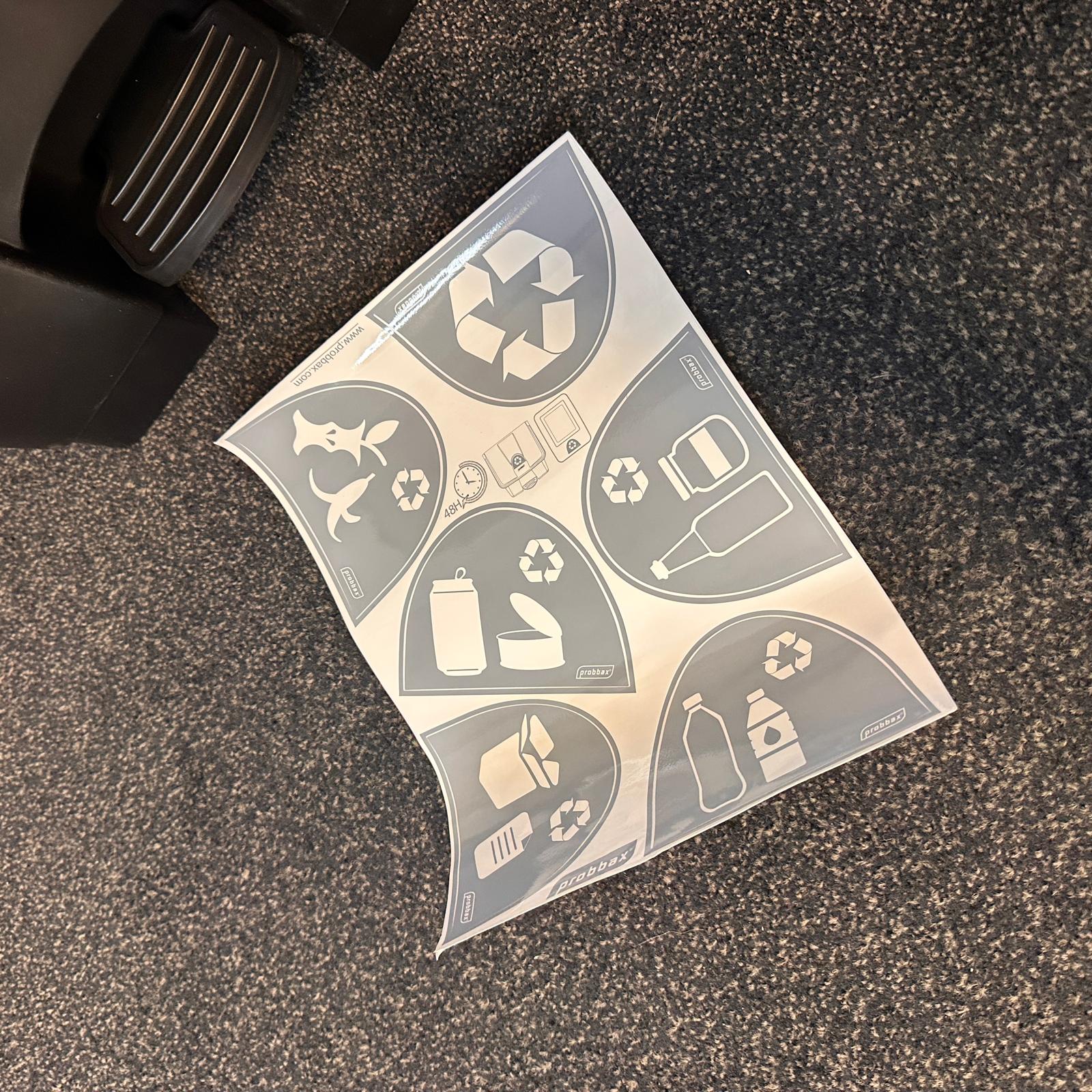 Kunststof afvalbak voedingsmiddelen - 30 l - Probbax - Afbeelding 5