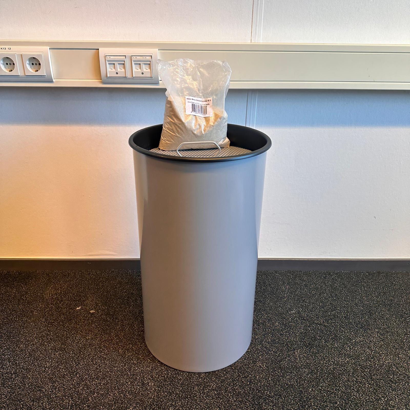 Ronde asbak met zand - 50 l - Afbeelding 2