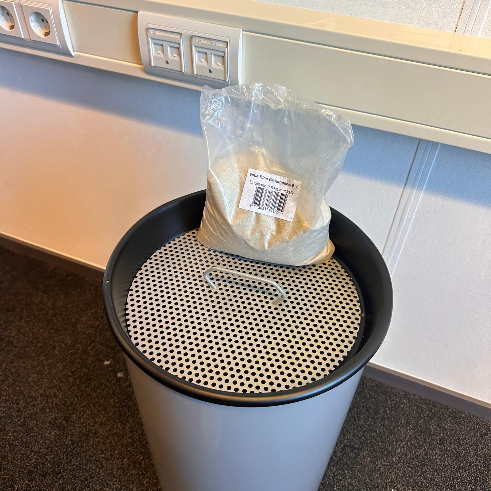 Ronde asbak met zand - 50 l - Afbeelding 3