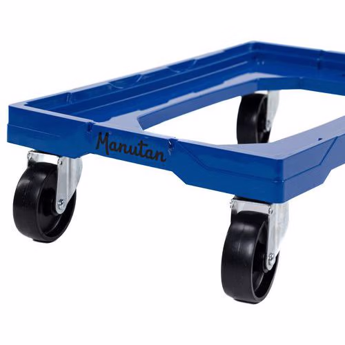 Rolplateau Euronorm-bak 250 kg - Manutan Expert - Afbeelding 2